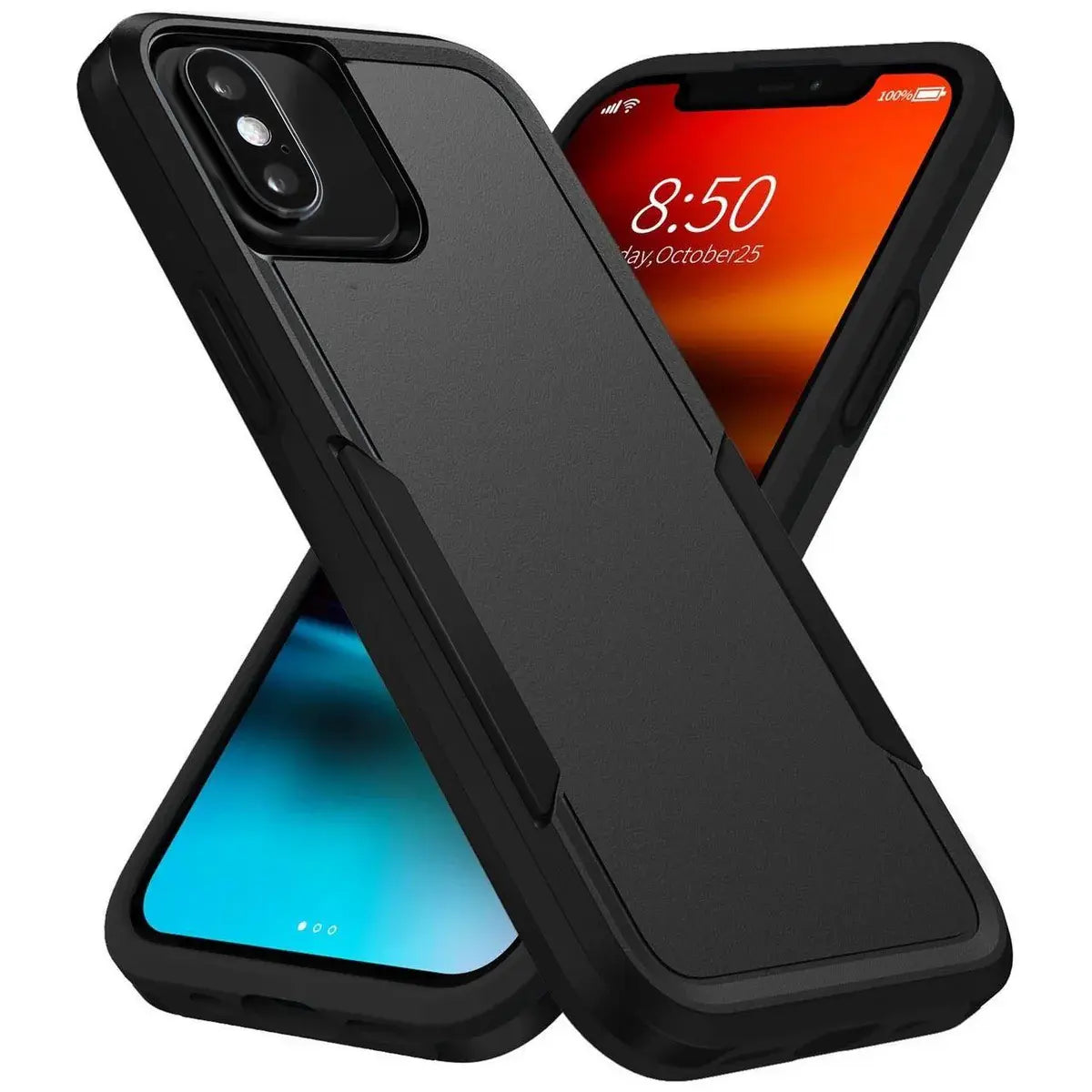 Entronix Case Compatible with iPhone XS Max - Soft-Touch Dual-Layer Sleek Cover ENTRONIX