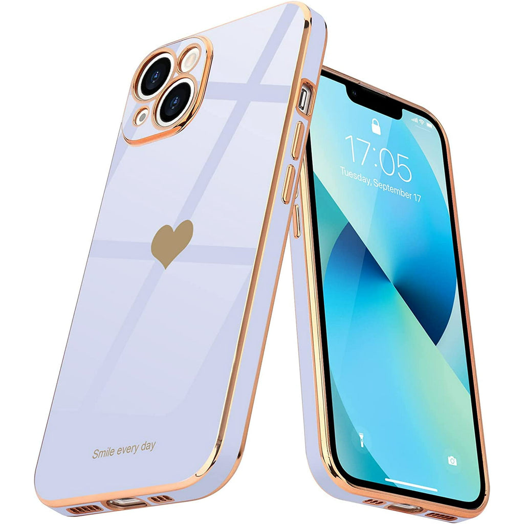 BU i15 Plus Heart - Purple 2TGClear