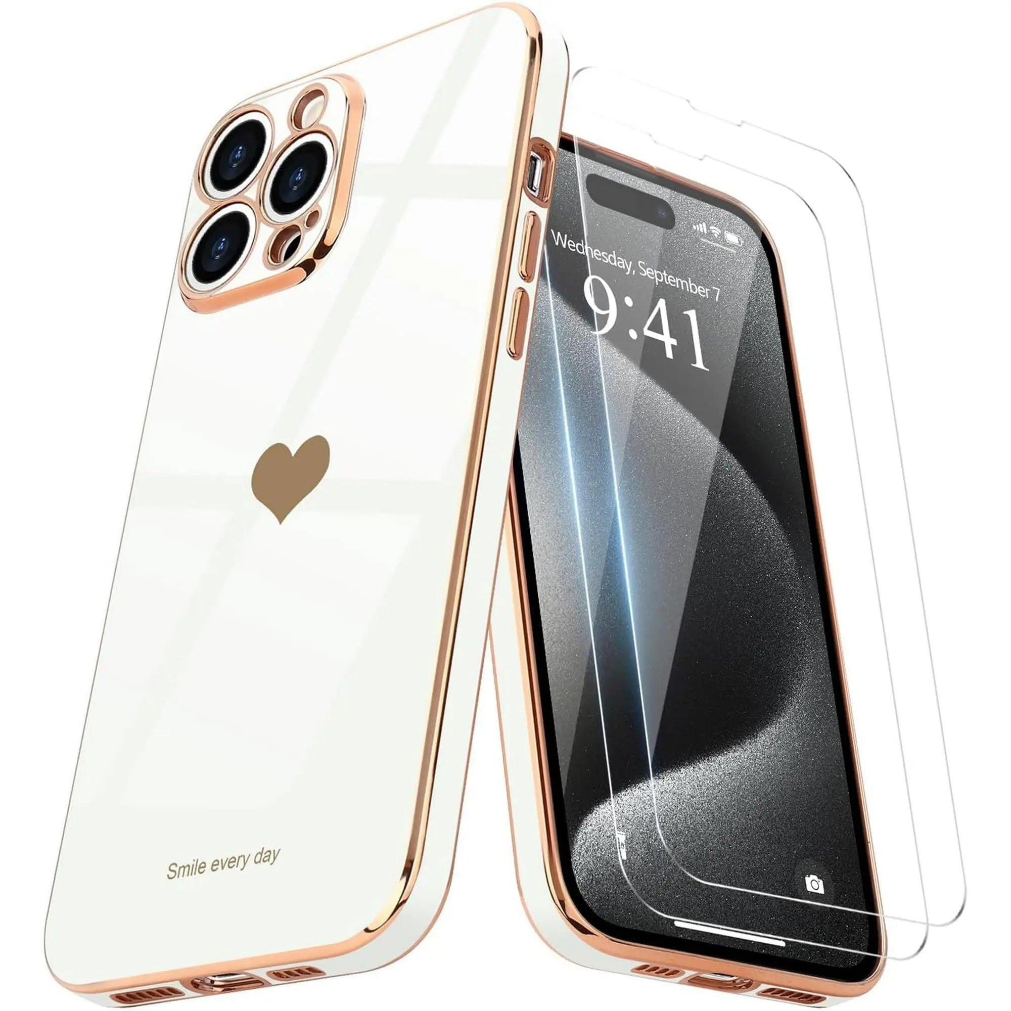 BU i15 Pro Heart - White 2TGClear