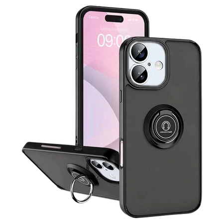 Entronix Apple iPhone 16 Plus Matte Case - Ring Holder, - Entro Retail