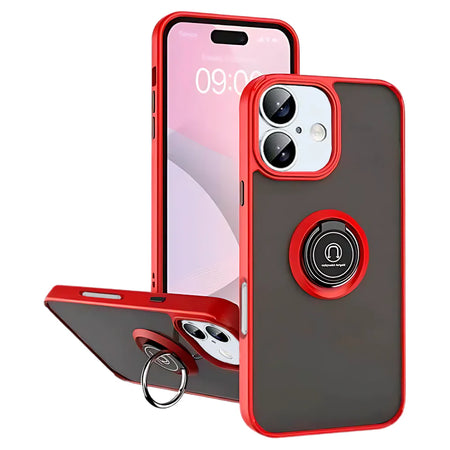 Entronix Apple iPhone 16 Plus Matte Case - Ring Holder, - Entro Retail