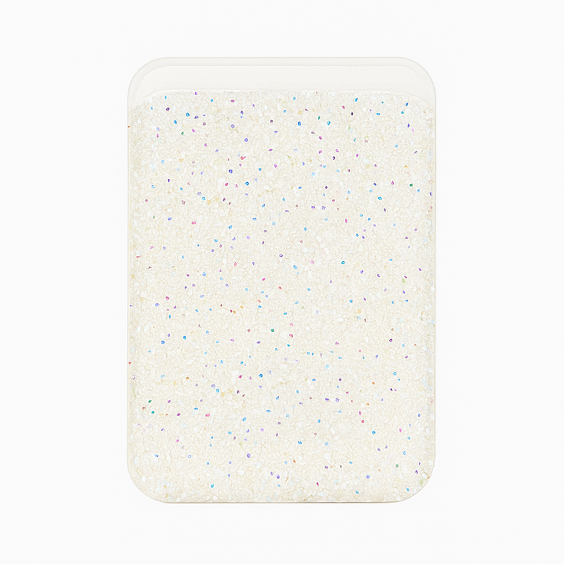 MS Diamond Wallet - White