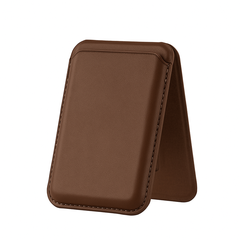 MS Leather Wallet - Brown