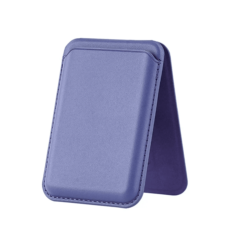 MS Leather Wallet - Purple