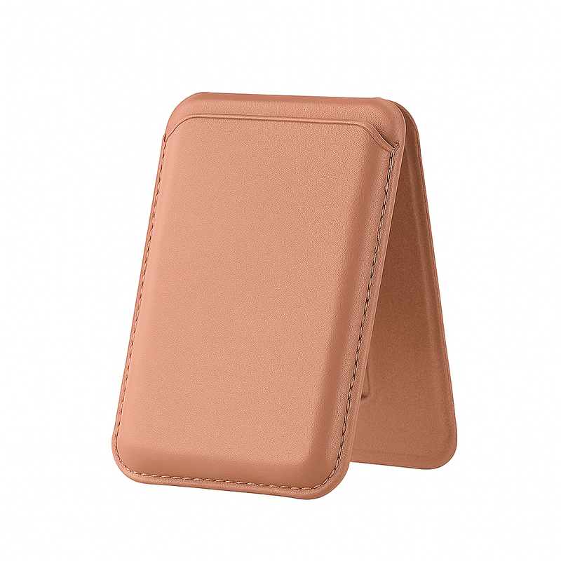 MS Leather Wallet - Rose