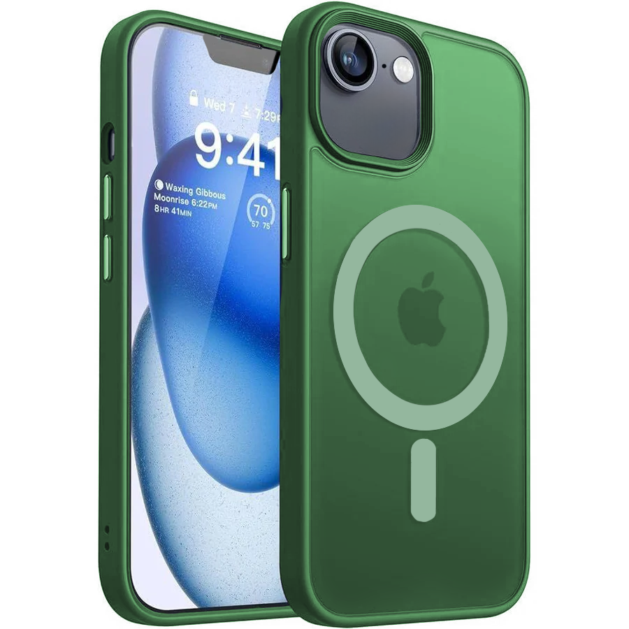 Entronix [Magnetic] Case Compatible with iPhone 16E - Translucent Frosted Matte