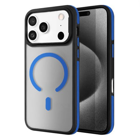 Entronix [Magnetic] Case Compatible with iPhone 17 Pro Max - Translucent Matte Back w/ Rugged Edges - Entronix