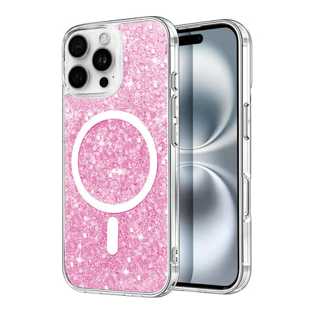 Entronix Apple iPhone 16 Pro Max [Magnetic-Compatible] Case - Glitter Sparkle, - Entro Retail
