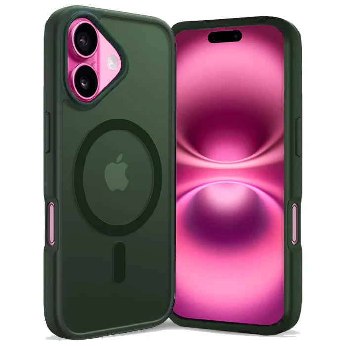 Entronix for Apple iPhone 16 Plus [Magnetic-Compatible] Case - Translucent Matte, - Entro Retail