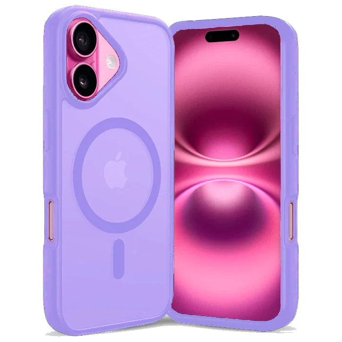 Entronix for Apple iPhone 16 Plus [Magnetic-Compatible] Case - Translucent Matte, - Entro Retail