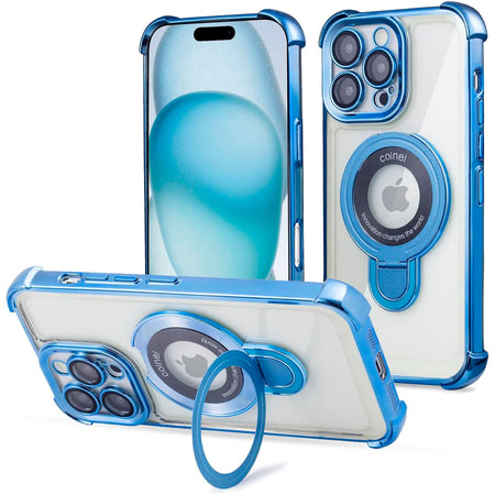 Entronix Apple iPhone 16 Pro Max [Magnetic-Compatible] Case - Shiny Ring, - Entro Retail