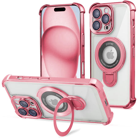 Entronix Apple iPhone 16 Pro Max [Magnetic-Compatible] Case - Shiny Ring, - Entro Retail