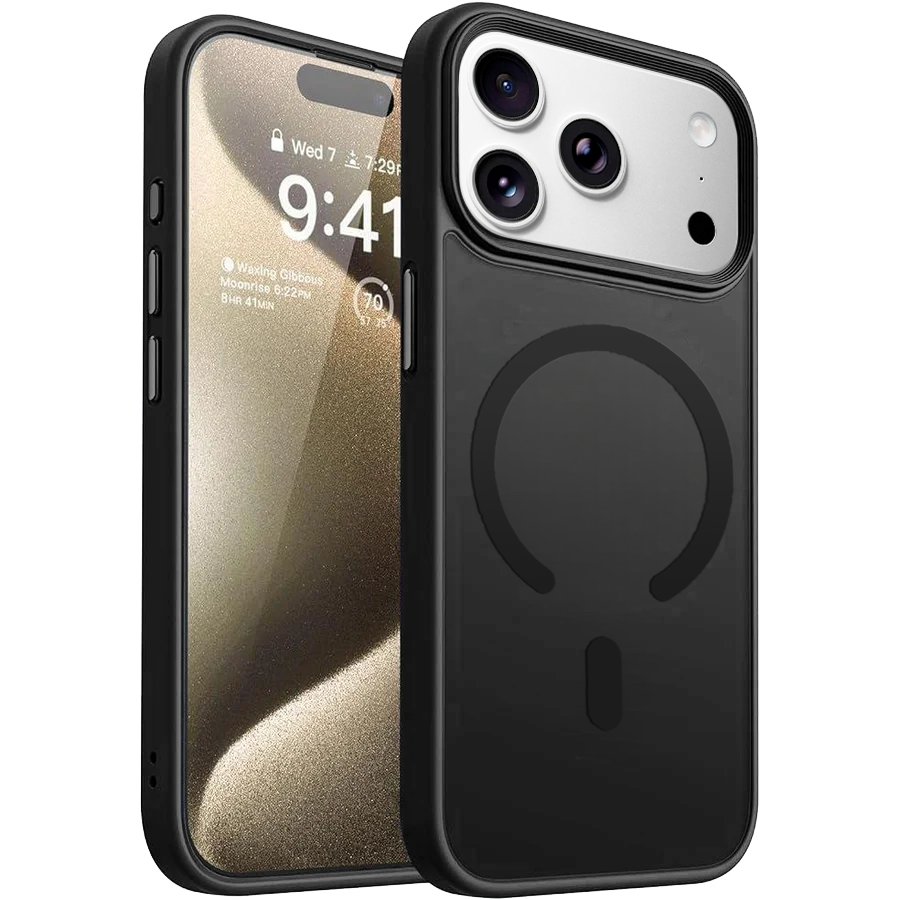 Entronix [Magnetic] Case Compatible with iPhone 17 Pro Max - Translucent Frosted Matte - Entronix