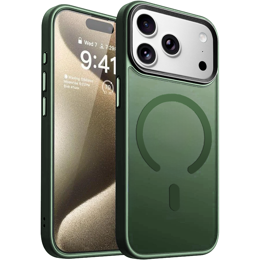 Entronix [Magnetic] Case Compatible with iPhone 17 Pro Max - Translucent Frosted Matte - Entronix