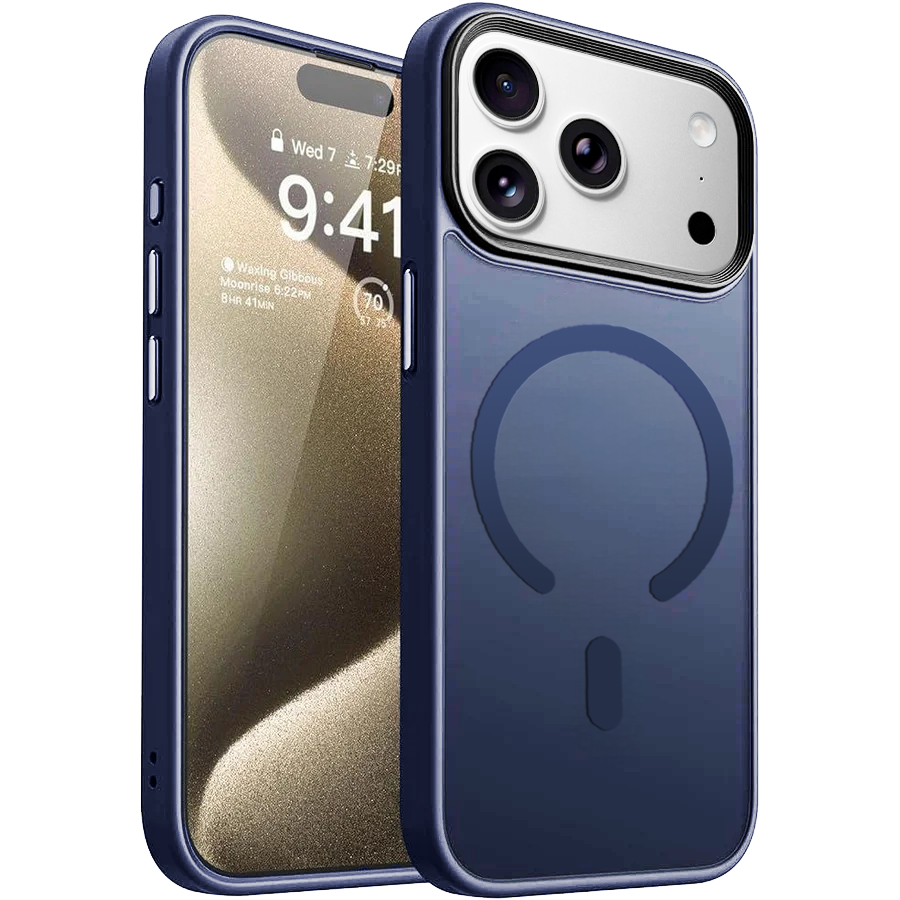 Entronix [Magnetic] Case Compatible with iPhone 17 Pro Max - Translucent Frosted Matte - Entronix