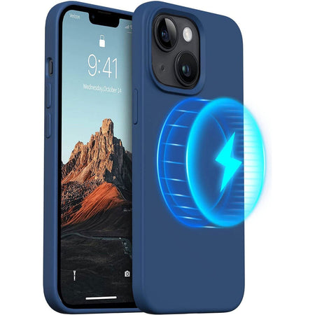 Entronix Apple iPhone 15 Plus/14 Plus [Magnetic-Compatible] Case - Liquid Silicone, - Entronix