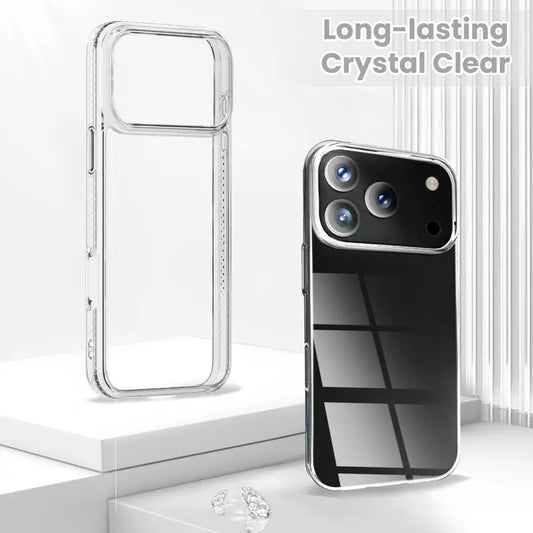 Entronix Case Compatible with iPhone 17 Pro - [Hard Back] Slim Clear - Entronix
