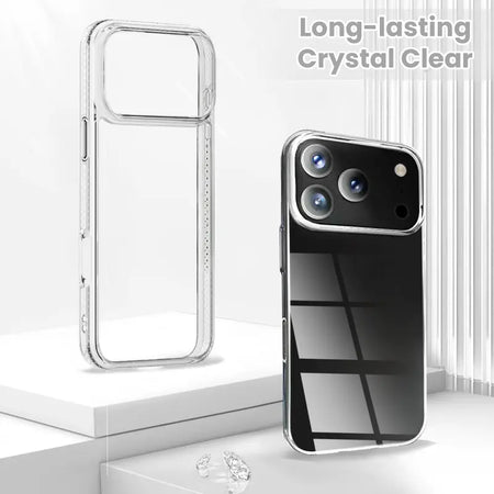 Entronix Case Compatible with iPhone 17 Pro Max - [Hard Back] Slim Clear - Entronix