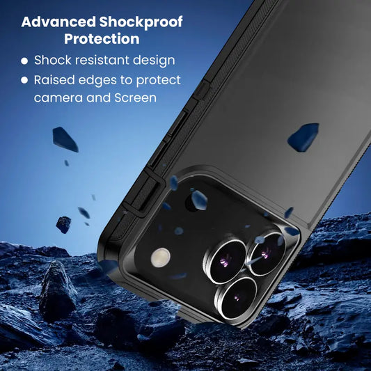 Entronix Case Compatible with iPhone 17 Pro Max - Triple-Layer Heavy Duty Protection - Entronix