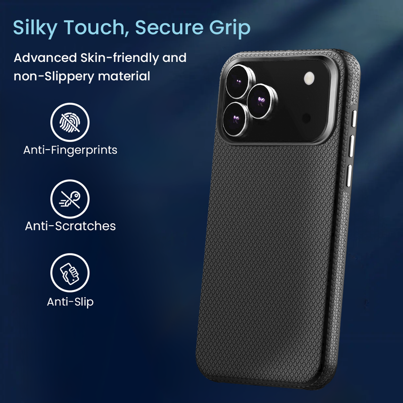 Entronix Case Compatible with iPhone 17 Pro - Anti-Slip Rugged Shockproof Cover