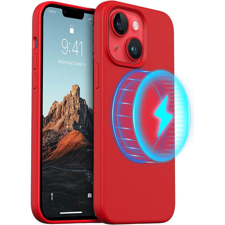 Entronix Apple iPhone 15 Plus/14 Plus [Magnetic-Compatible] Case - Liquid Silicone, - Entronix