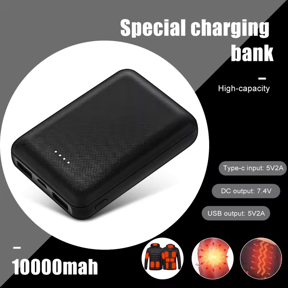 Entronix Power Bank - 10000 mAh USB-C/iPhone 15/Android