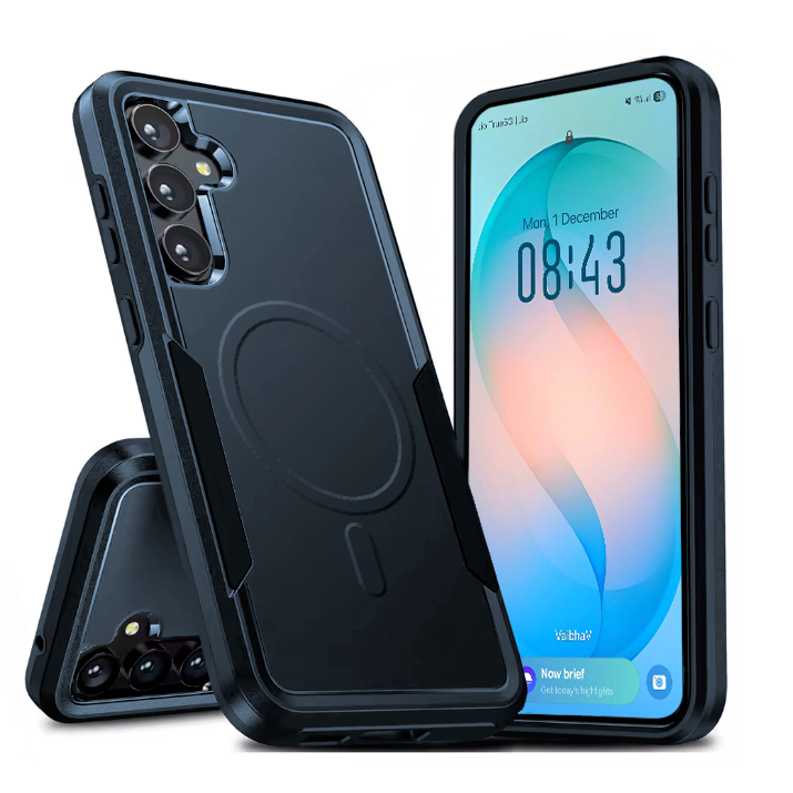 Entronix [Magnetic] Case Compatible with Galaxy S26 - Soft-Touch Dual-Layer Sleek Cover