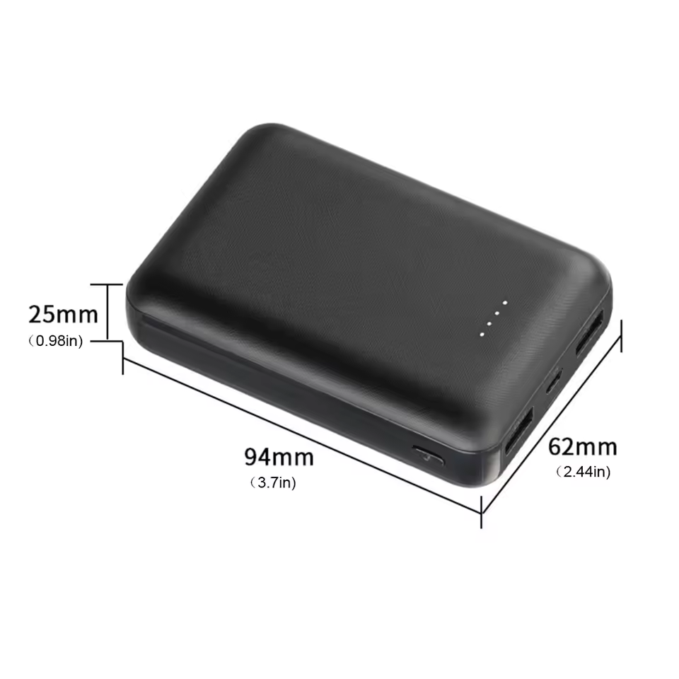 Entronix Power Bank - 10000 mAh USB-C/iPhone 15/Android