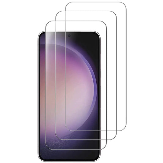 Entronix 3-Pack for Samsung Galaxy A03s, Clear Tempered Glass Screen Protector - Entro Retail