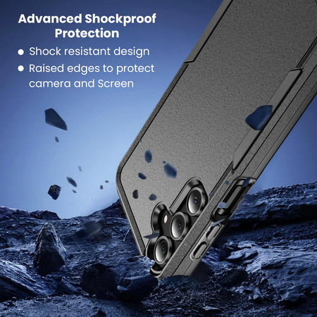 Entronix Case Compatible with Galaxy A17 - Soft-Touch Dual-Layer Sleek Cover - Entronix