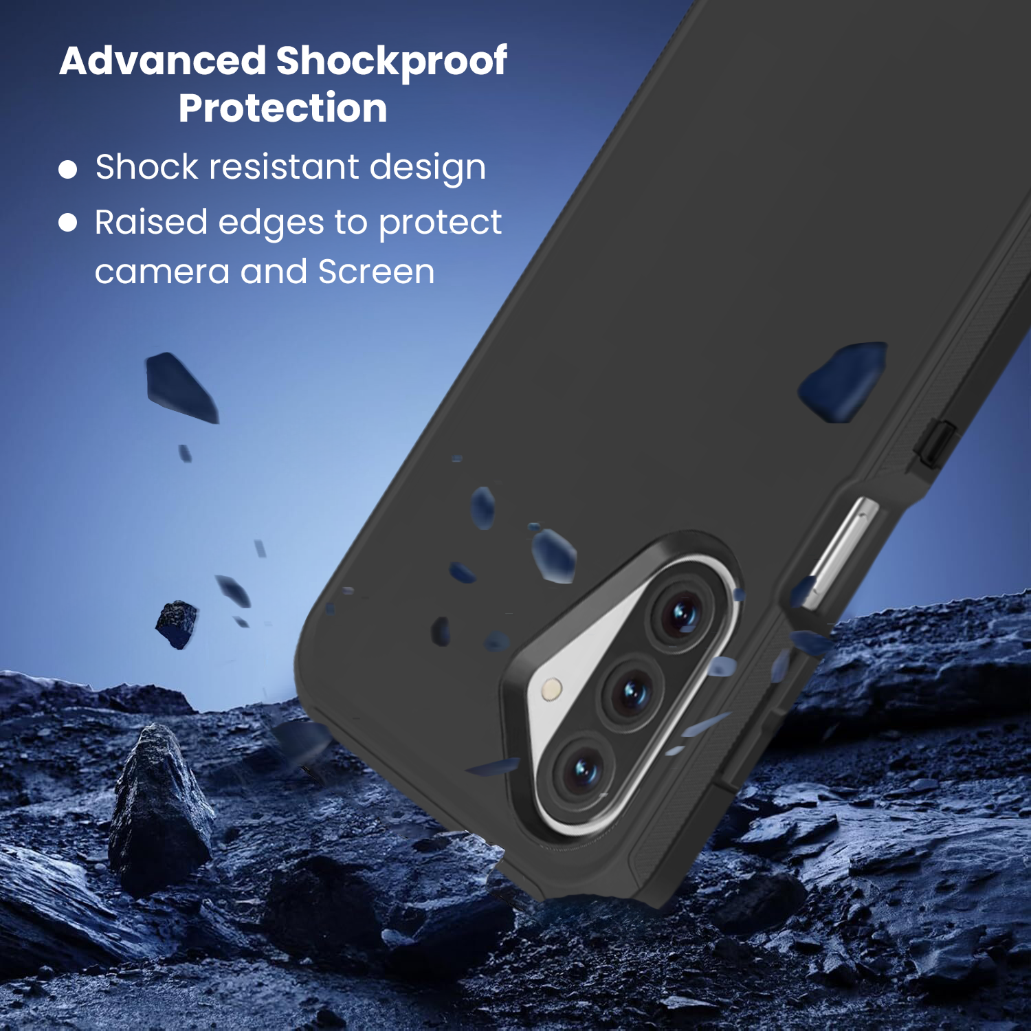 Entronix Case Compatible with Galaxy A26 - Triple-Layer Heavy Duty Protection - Entronix