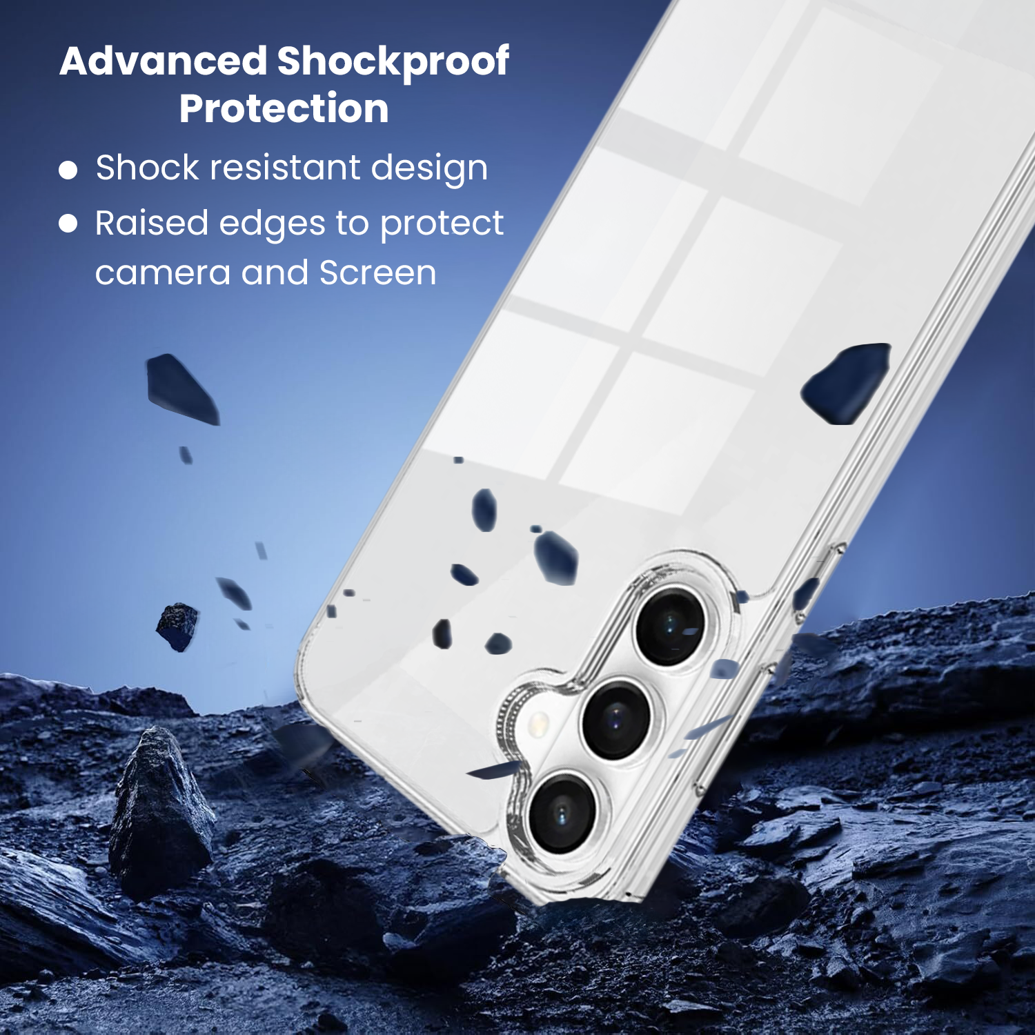 Entronix Case Compatible with Galaxy S26 Plus - [Hard Back] Clear Cover - Entronix