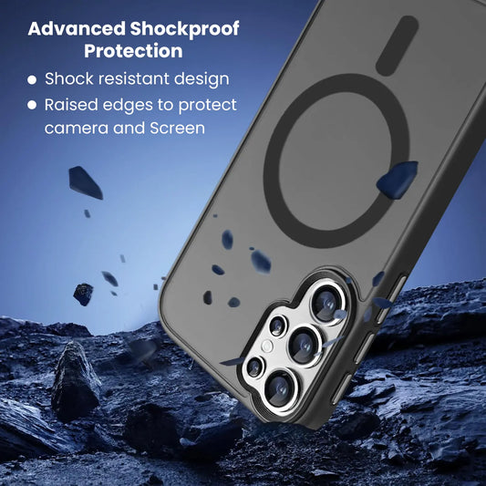 Entronix [Magnetic] Case Compatible with Galaxy S26 Ultra - Translucent Frosted Matte - Entronix