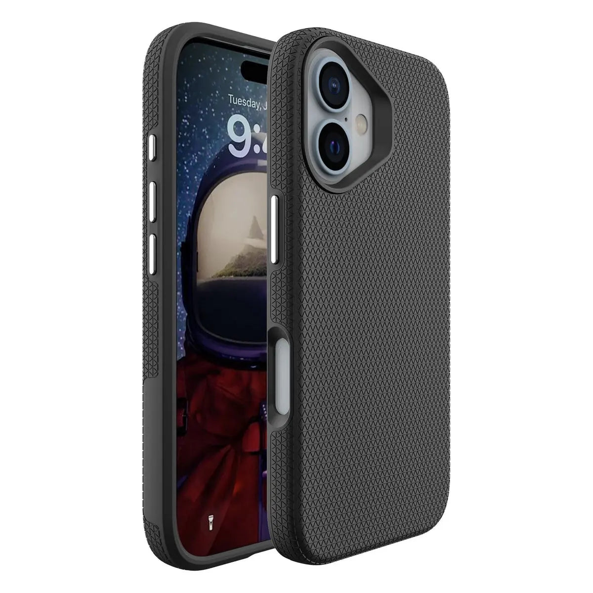 Entronix Apple iPhone 16 Impact Shock Bumper Case, - Entro Retail