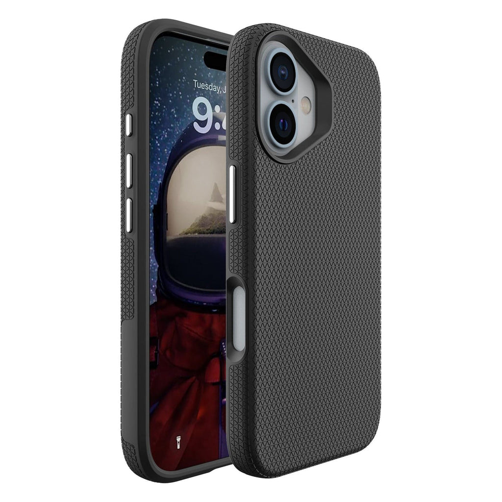 Entronix Apple iPhone 16 Plus Impact Shock Bumper Case, - Entro Retail