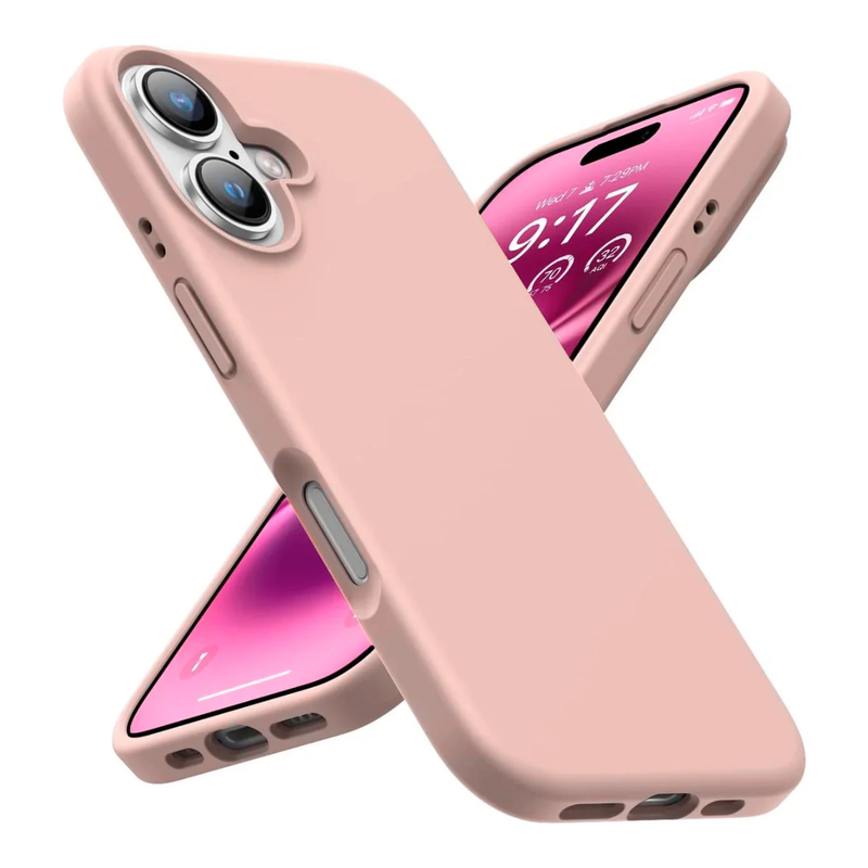 i17 Silicone - Rose Gold
