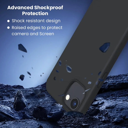 Entronix Case Compatible with iPhone 17e - Soft-Touch Liquid Silicone ENTRONIX