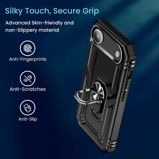 Entronix Case Compatible with iPhone 17 Air - Dual-Layer Guard Gripstand - Entronix