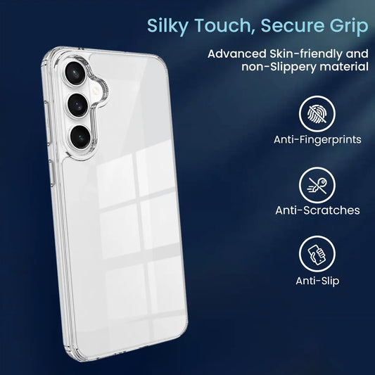 Entronix Case Compatible with Galaxy S26 - [Hard Back] Clear Cover - Entronix