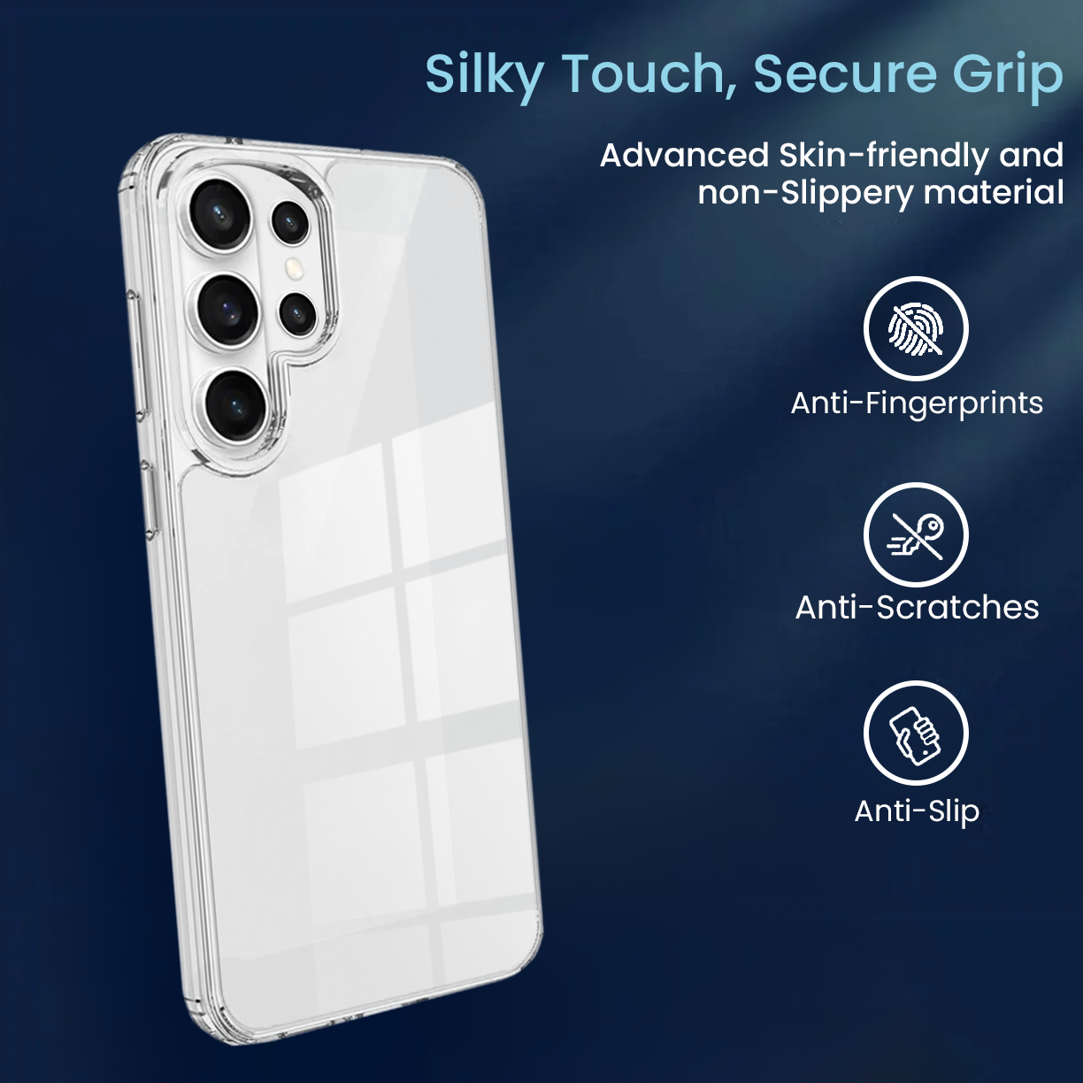 Entronix Bundle Compatible with Galaxy S26 Ultra - [Magnetic] Clear Case & 2 Clear Screen Protectors - Entronix