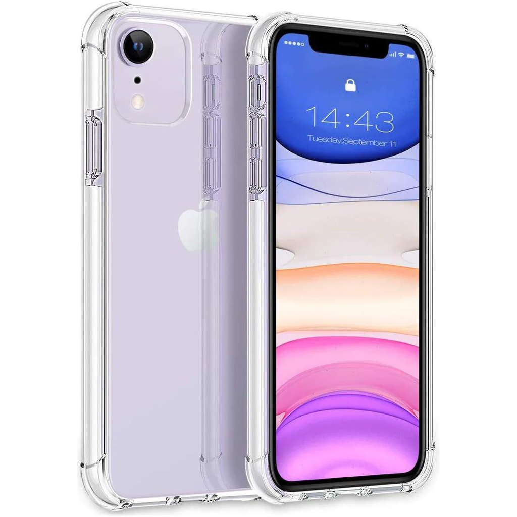 Entronix Case Compatible with iPhone XR - [Flexible] TPU Clear
