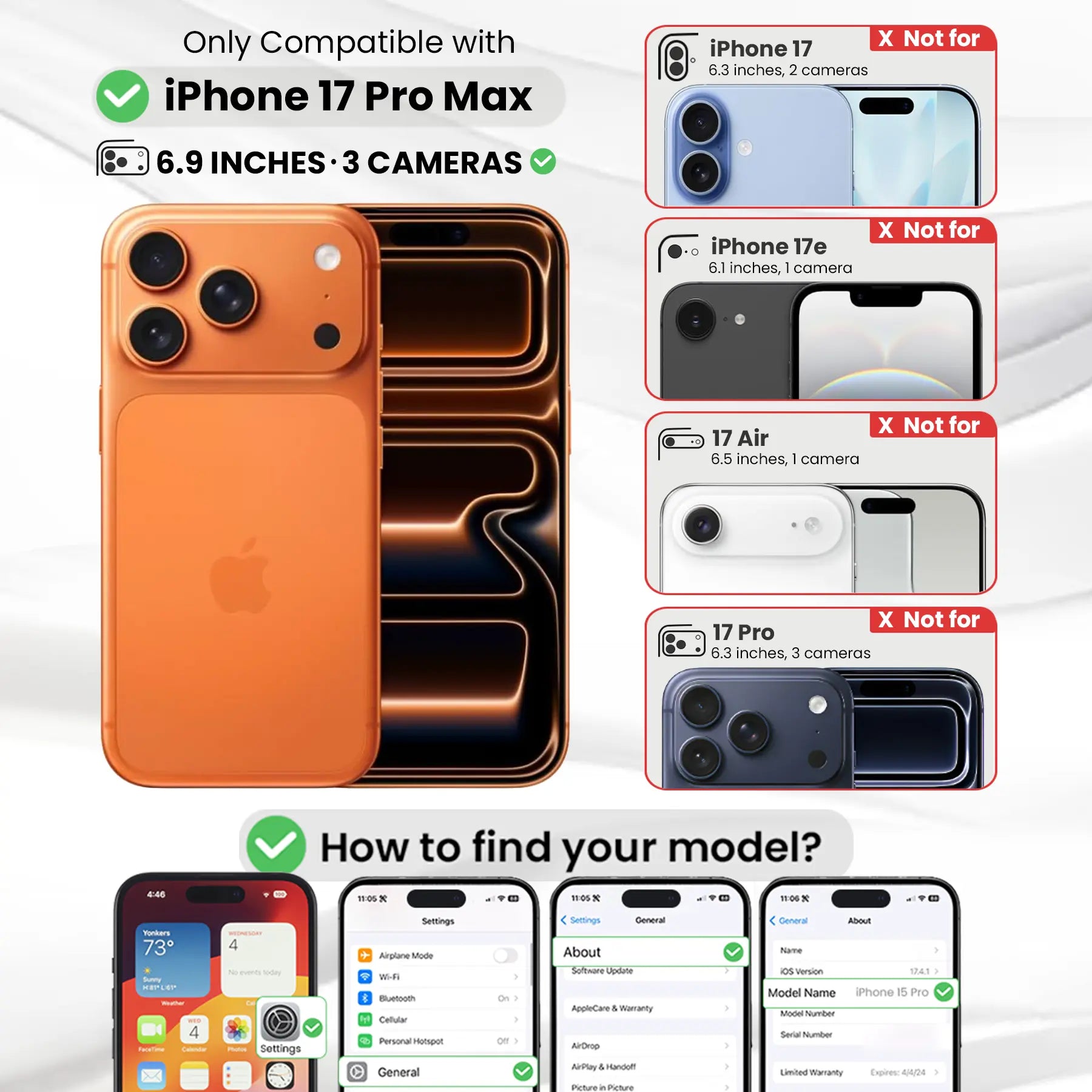 Entronix [Magnetic] Case Compatible with iPhone 17 Pro Max - Translucent Frosted Matte Gripstand