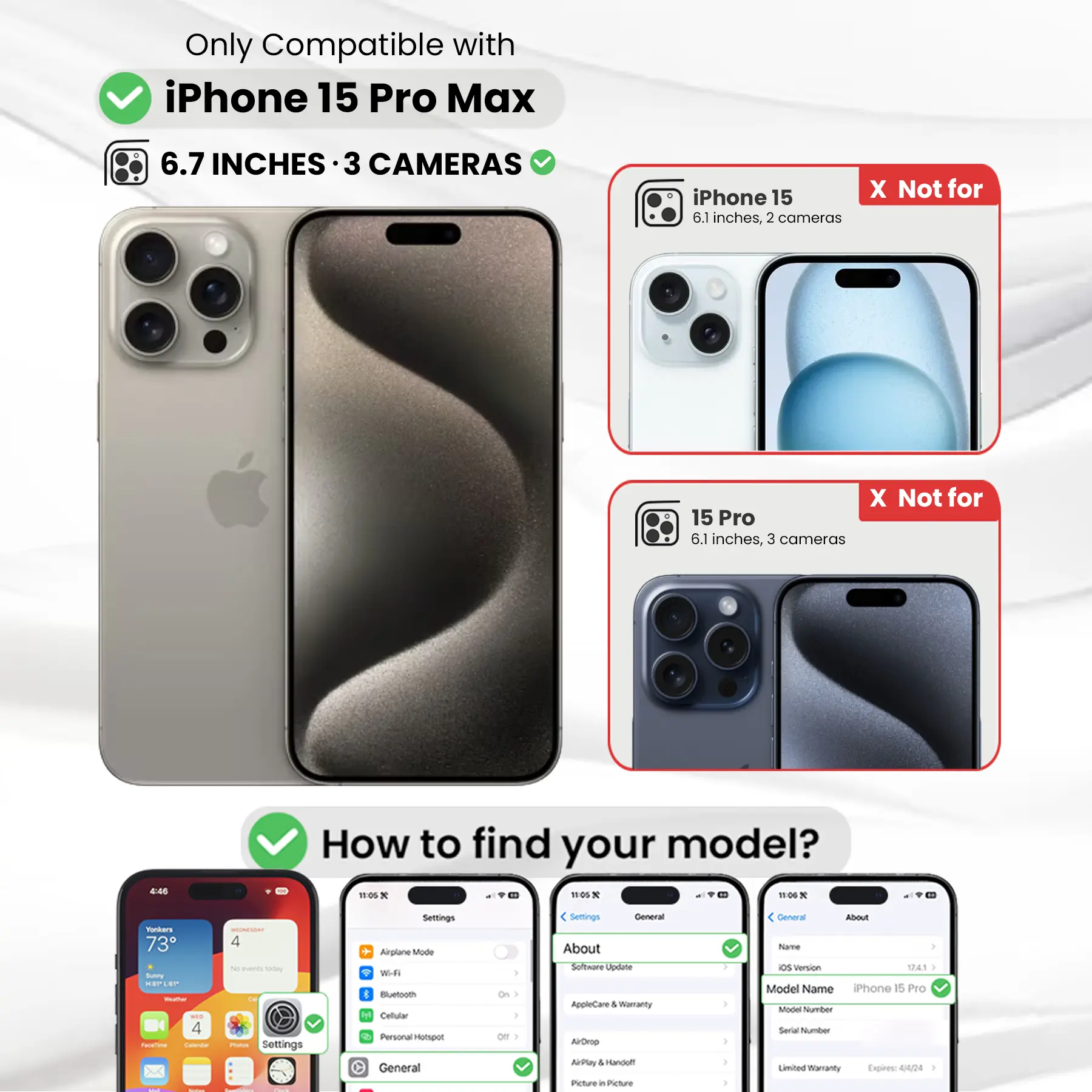 Entronix [Magnetic] Case Compatible with iPhone 15 Pro Max - Soft-Touch Liquid Silicone Gripstand