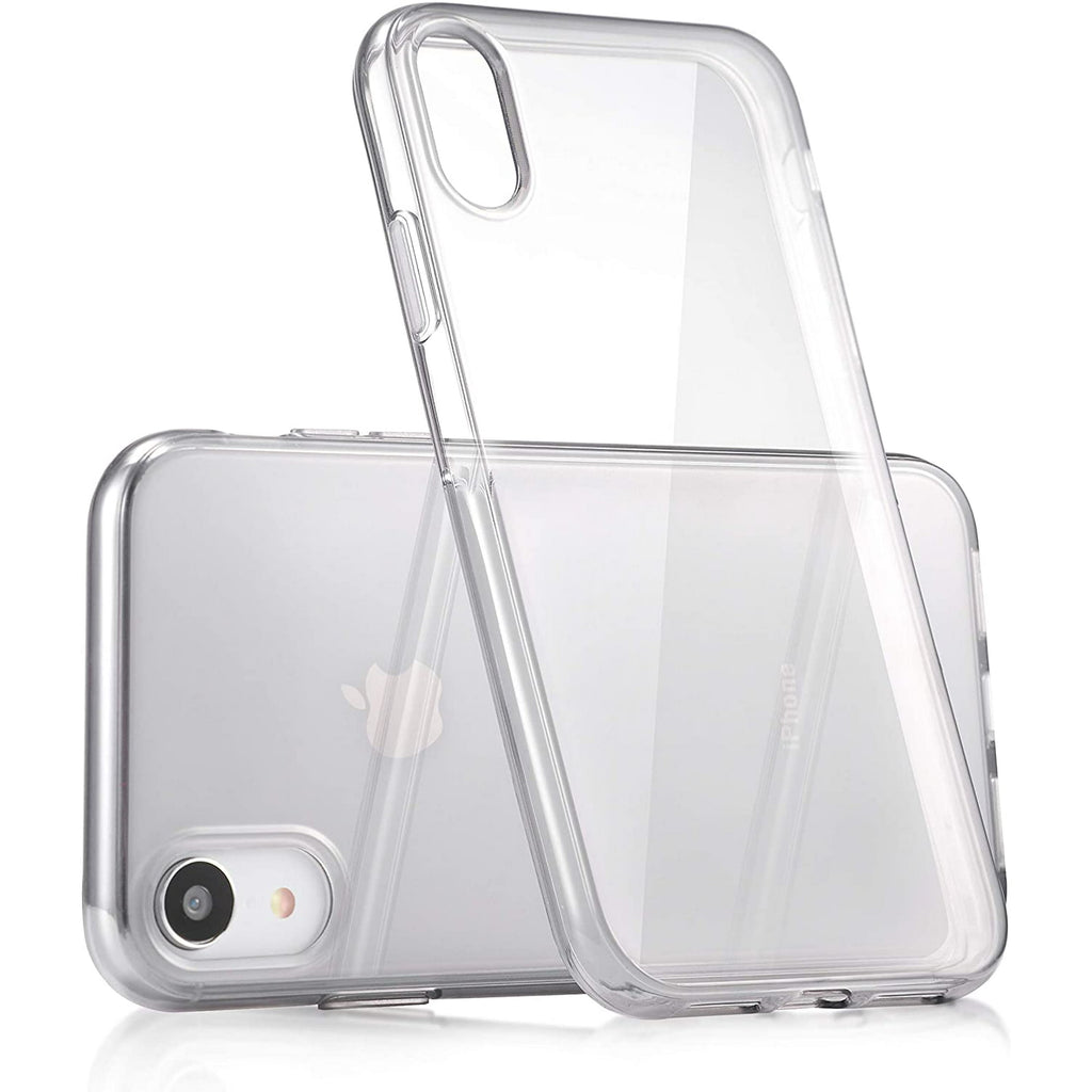 Entronix Case Compatible with iPhone XR - [Hard Back] Slim Clear