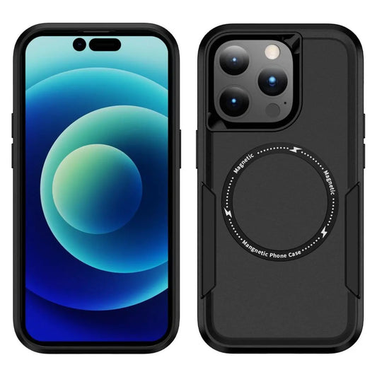 Entronix Heavy Duty Magnetic Case For Apple iPhone 16 Pro, Protection Dropproof Dustproof Anti-Scratch Magnetic Case Cover - Entro Retail