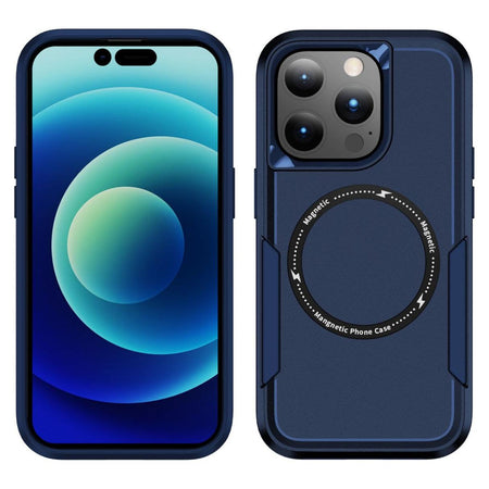 Entronix Heavy Duty Magnetic Case For Apple iPhone 16 Pro, Protection Dropproof Dustproof Anti-Scratch Magnetic Case Cover - Entro Retail