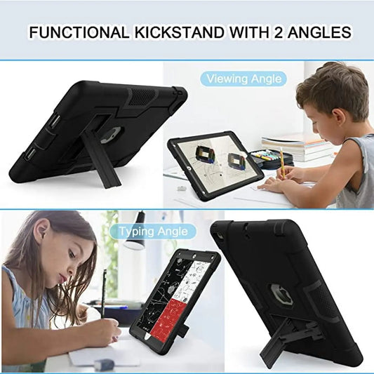 Entronix Case Compatible with iPad Air 9.7" (2/1st Gen) - Triple-Layer Heavy Duty Protection - Entronix