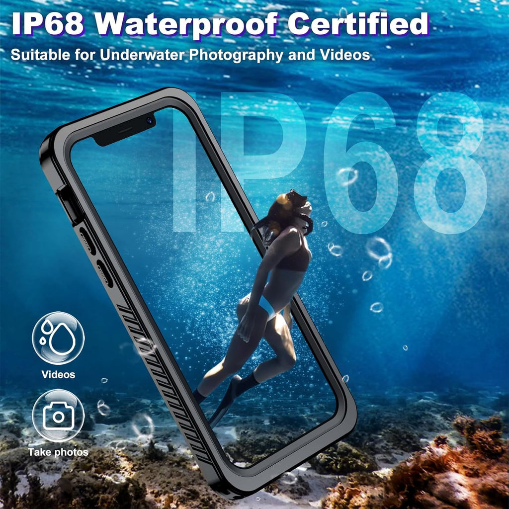 Entronix Case Compatible with iPhone 12 - IP68 Waterproof Protection