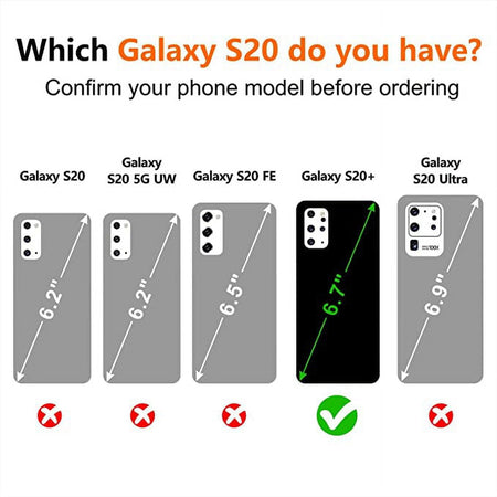 Entronix Samsung Galaxy S20 Plus Crystal Clear Case - Slim - Entronix