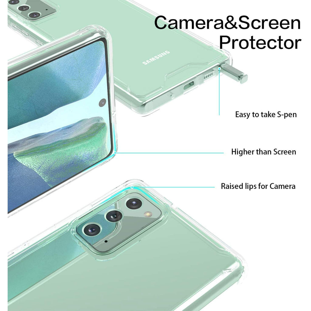 Entronix Samsung Galaxy Note 20 Crystal Clear Case - Slim - Entronix